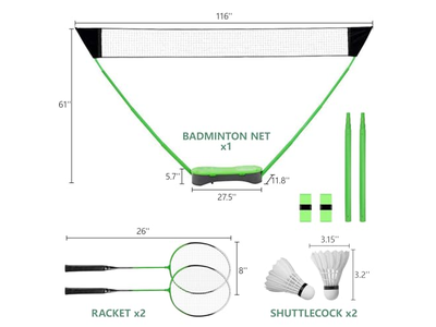 FBSPORT Badminton Set