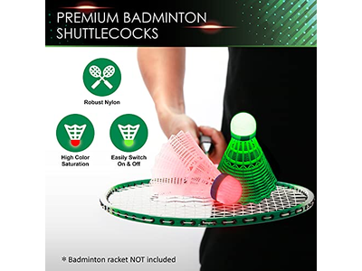 LED Badminton Shuttlecocks