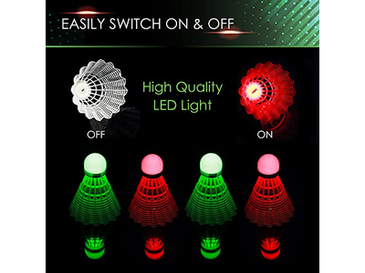 LED Badminton Shuttlecocks